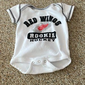 Red Wings Onesie 0-3 Months